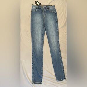 Luxe High Waist Skinny Jeans